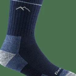 Darn Tough Women's Hiker Micro Crew Midweight Hiking Sock Cushion Eclipse