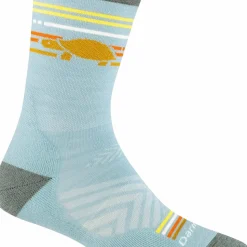 Darn Tough Women's Pacer Micro Crew Ultra-Lightweight With Cushion Glacier