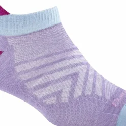 Darn Tough Women's Run No Show Tab Ultra-Lightweight Lavender