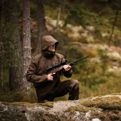 Deerhunter Men's Track Rain Jacket Canteen
