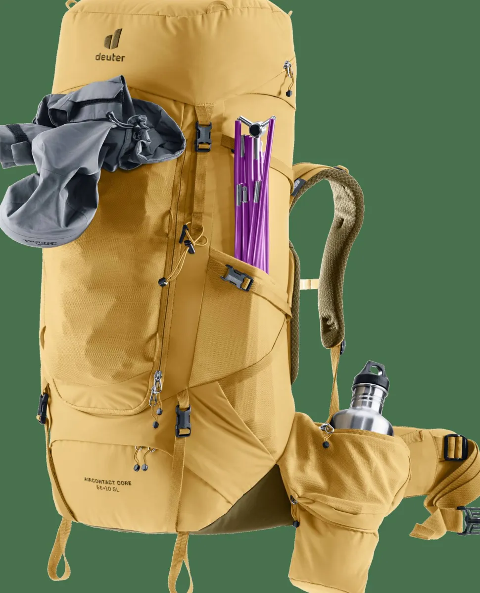 Deuter Aircontact Core 55+10 SL Savanna-nori