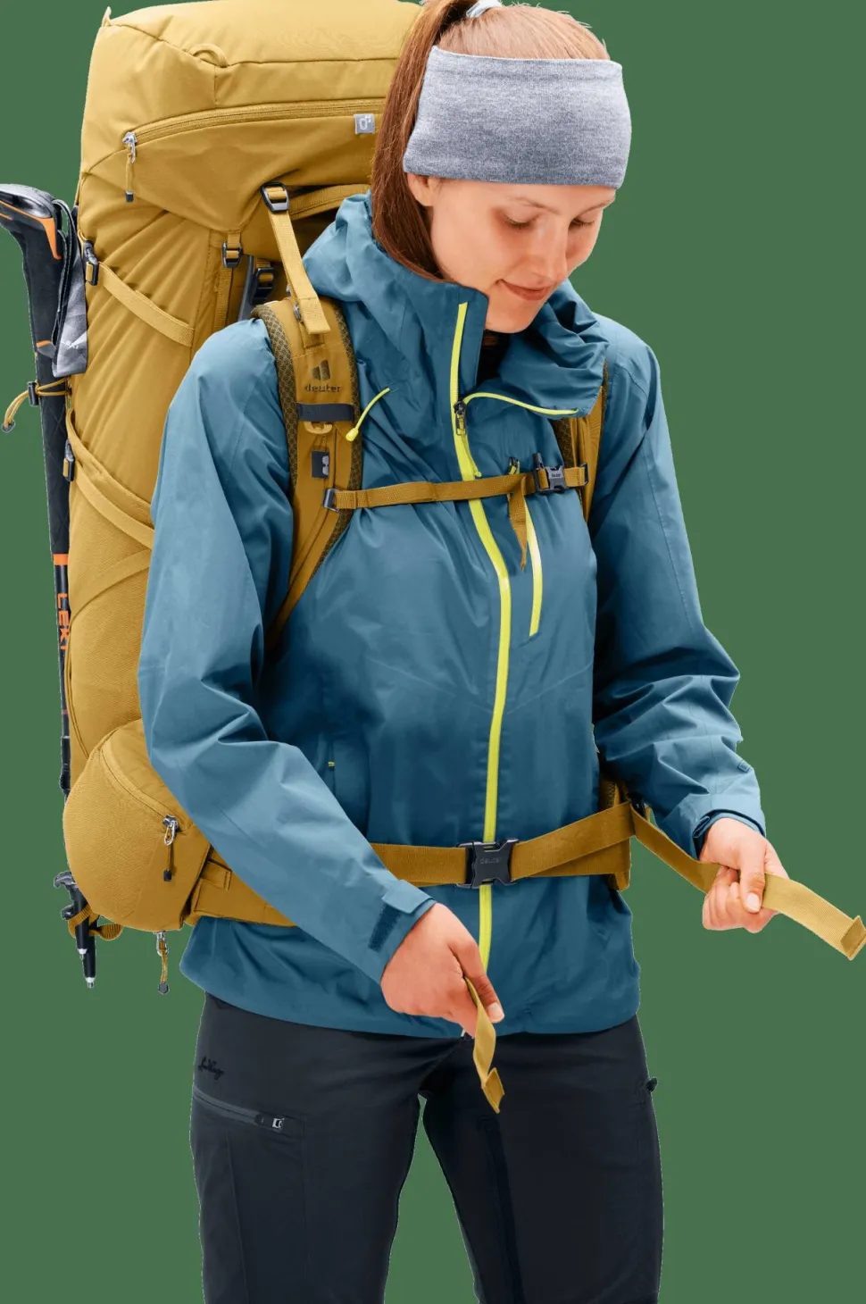 Deuter Aircontact Core 55+10 SL Savanna-nori