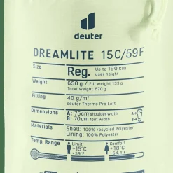 Deuter Dreamlite 15c/59f Nautic-breeze