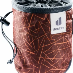 Deuter Gravity Chalk Bag I Redwood Scratches/Graphite