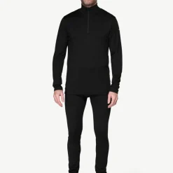 Devold Men's Breeze Plus Merino 200 Zip Neck Black