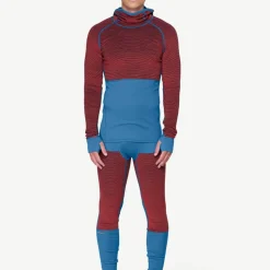 Devold Men's Tuvegga Merino Hoodie Cayenne