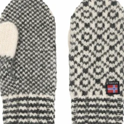 Devold Svalbard Wool Mitten Offwhite/Anthracite