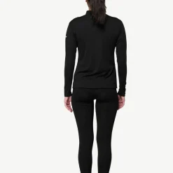 Devold Women's Breeze Plus Merino 200 Zip Neck Black