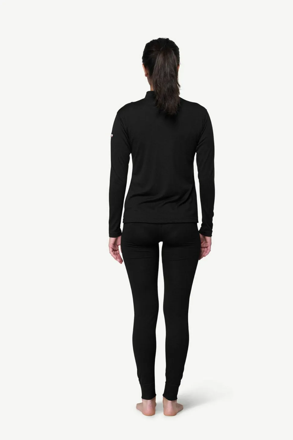 Devold Women's Breeze Plus Merino 200 Zip Neck Black