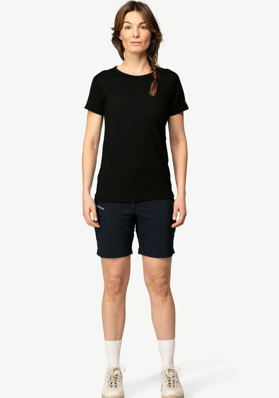 Devold Women's Breeze Plus Merino 200 T-Shirt Black