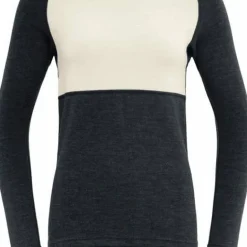 Devold Women's Expedition Merino Silk Shirt Ink/offwhite