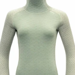 Devold Women's Kvitegga Merino 230 Hoodie Raw White