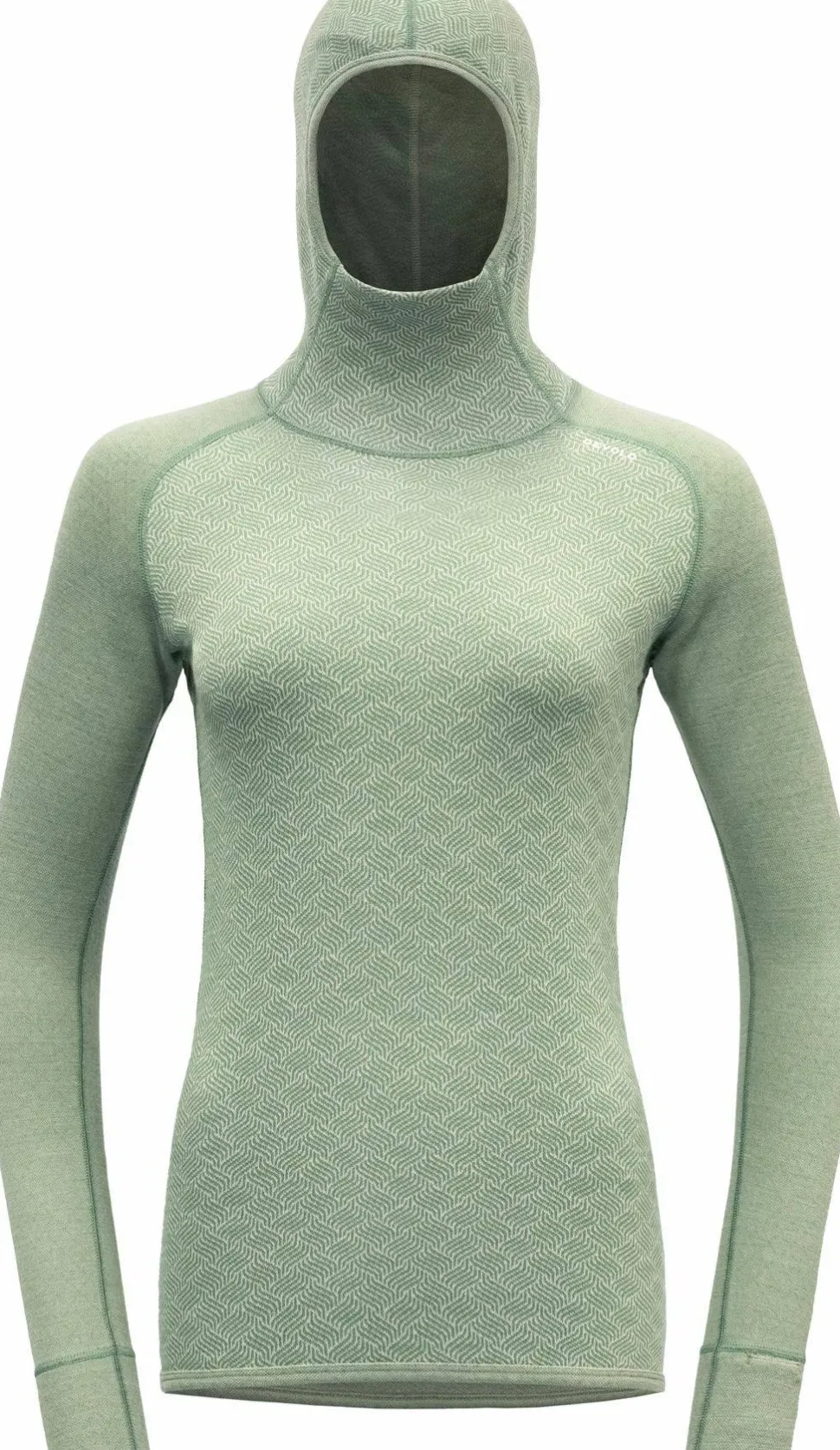 Devold Women's Kvitegga Merino 230 Hoodie Raw White