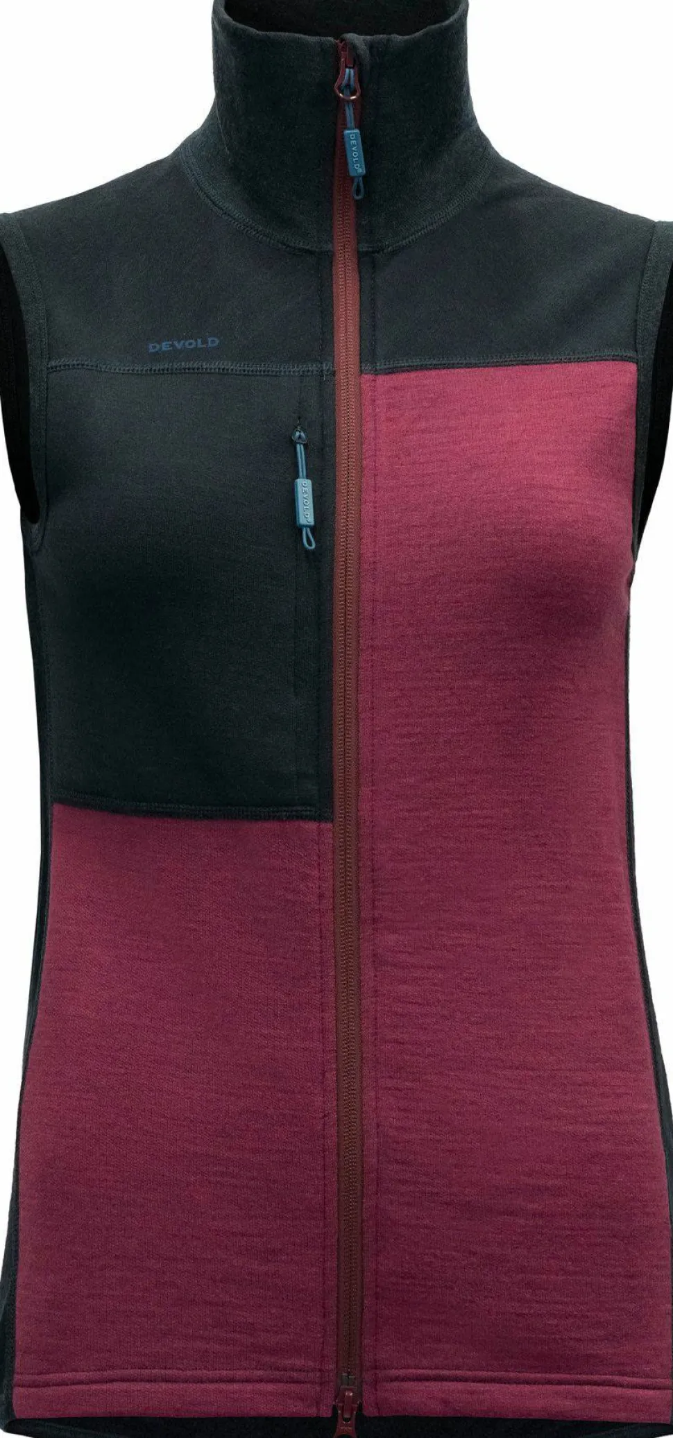 Devold Women's Nibba Hiking Vest Ink/Beetroot