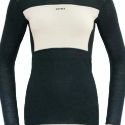Devold Women's Wool Mesh Shirt Ink/Offwhite