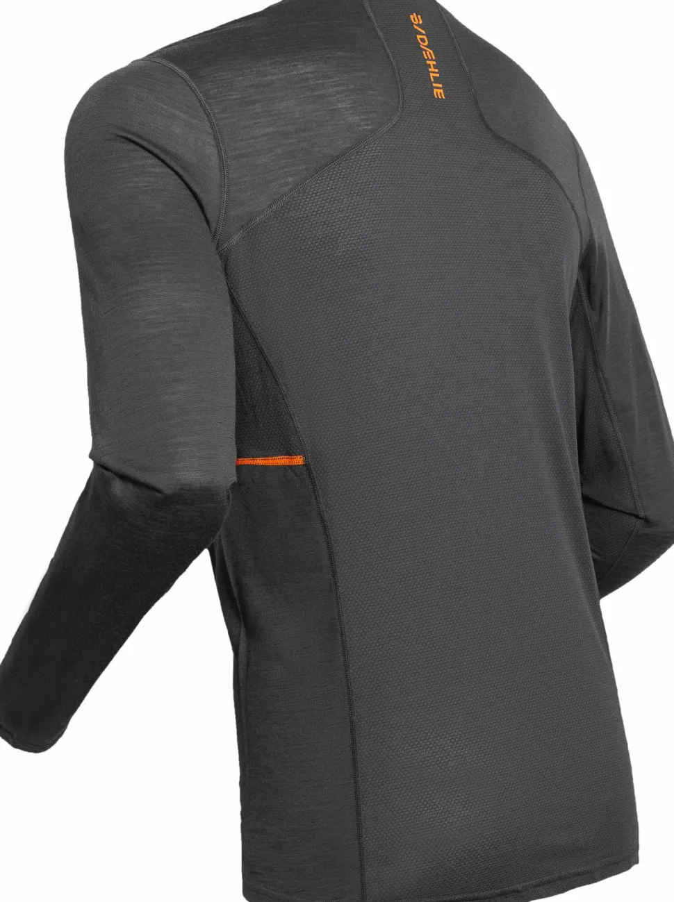 Dæhlie Men's Performance Wool Long Sleeve Obsidian