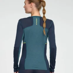 Dæhlie Women's Performance Wool Long Sleeve Teal