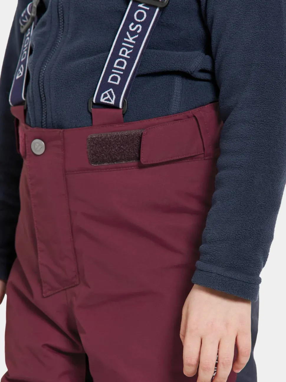 Didriksons Kids' Idre Pants 6 Rusty Wine