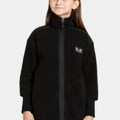 Didriksons Kids' Ampere Full Zip Long Black