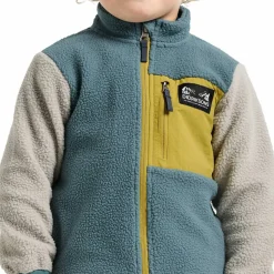 Didriksons Kids' Anten Full Zip Factory Blue