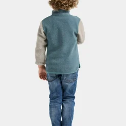Didriksons Kids' Anten Full Zip Factory Blue