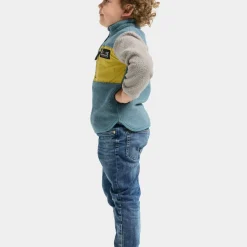 Didriksons Kids' Anten Full Zip Factory Blue
