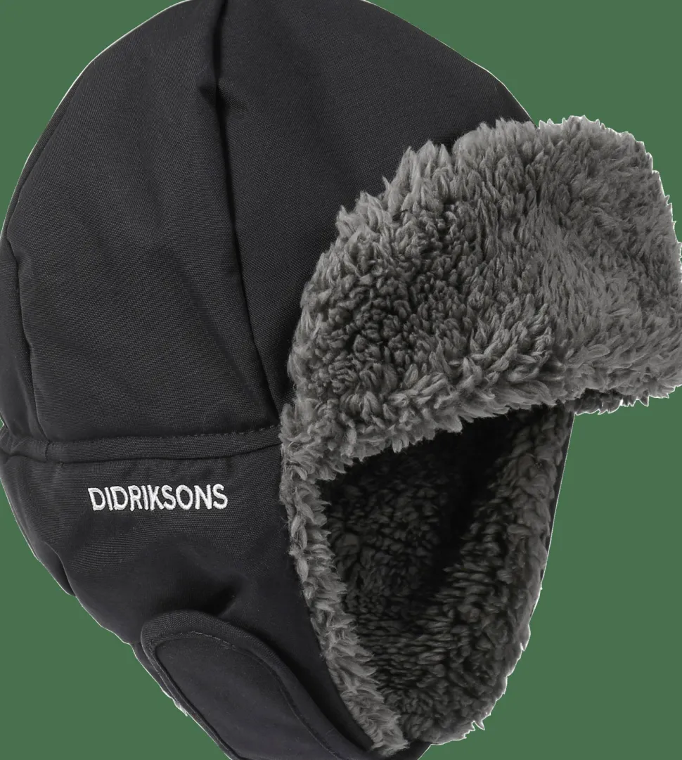Didriksons Kids' Biggles Cap 6 Black
