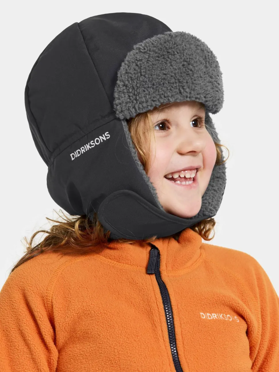 Didriksons Kids' Biggles Cap 6 Black