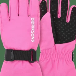 Didriksons Kids' Biggles Gloves 3 Sweet Pink