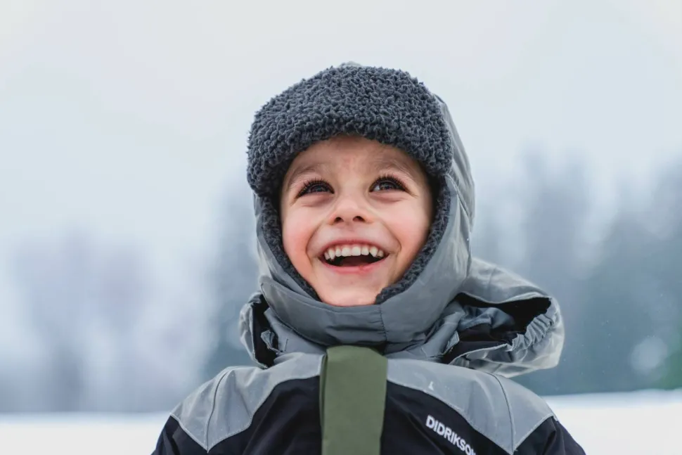 Didriksons Kids' Biggles Reflective Cap Silver