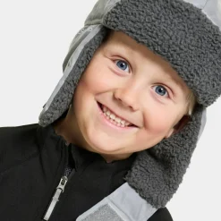 Didriksons Kids' Biggles Reflective Cap Silver