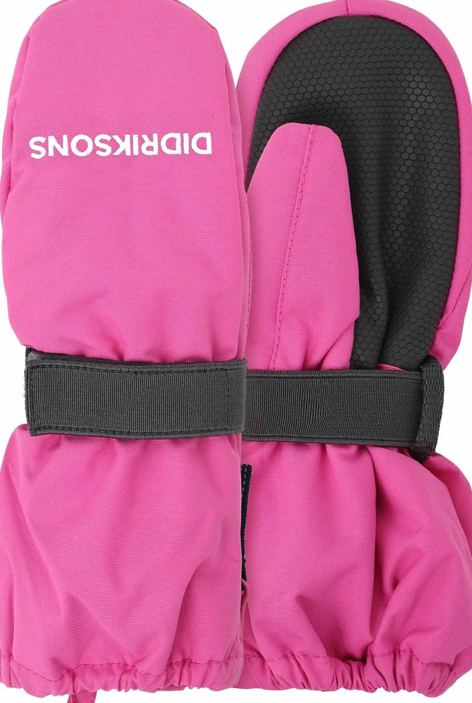 Didriksons Kids' Biggles Zip Mitten 8 Sweet Pink