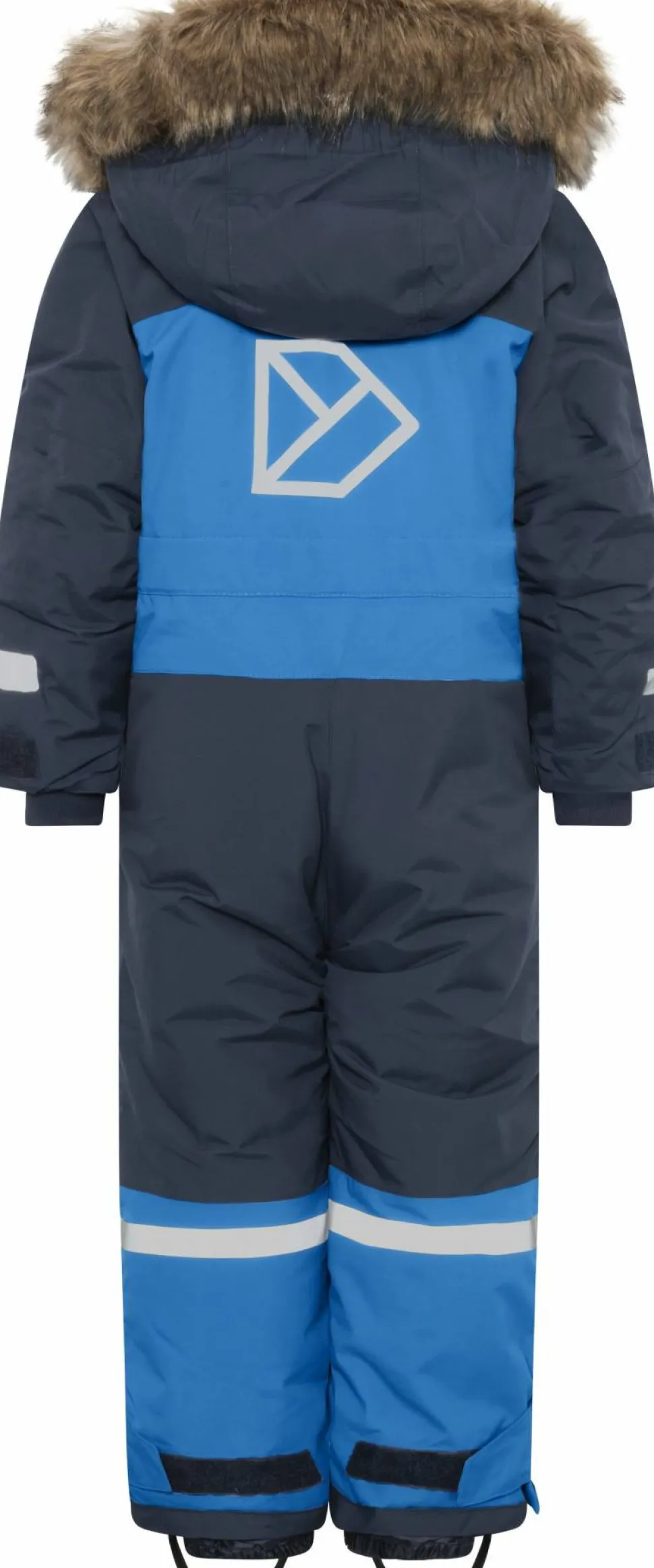 Didriksons Kids' Bjärven Coverall 4 Sapphire Blue