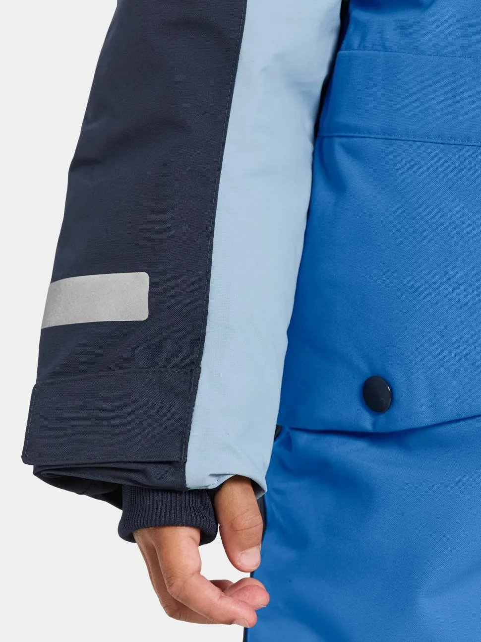 Didriksons Kids' Bjärven Coverall 4 Sapphire Blue