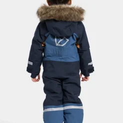 Didriksons Kids' Bjärven Coverall 4 Galaxy Blue