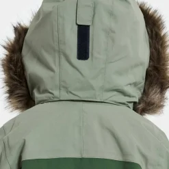 Didriksons Kids' Bjärven Coverall 4 Light Moss