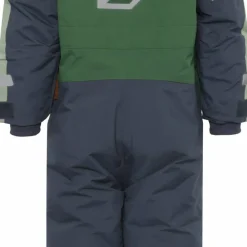 Didriksons Kids' Bjärven Coverall 4 Light Moss