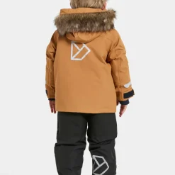 Didriksons Kids' Bjärven Parka 4 Almond Tree