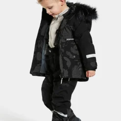 Didriksons Kids' Bjärven Special Edition Parka Island Print Reflex