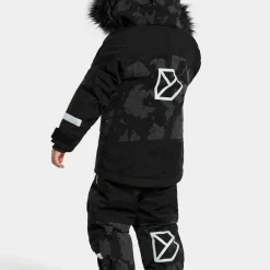 Didriksons Kids' Bjärven Special Edition Parka Island Print Reflex