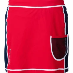 Didriksons Kids' Coral UV Skirt Chili Red