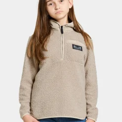 Didriksons Kids' Exa Half Zip Beach Beige