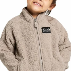 Didriksons Kids' Gibbs Full Zip 2 Beach Beige