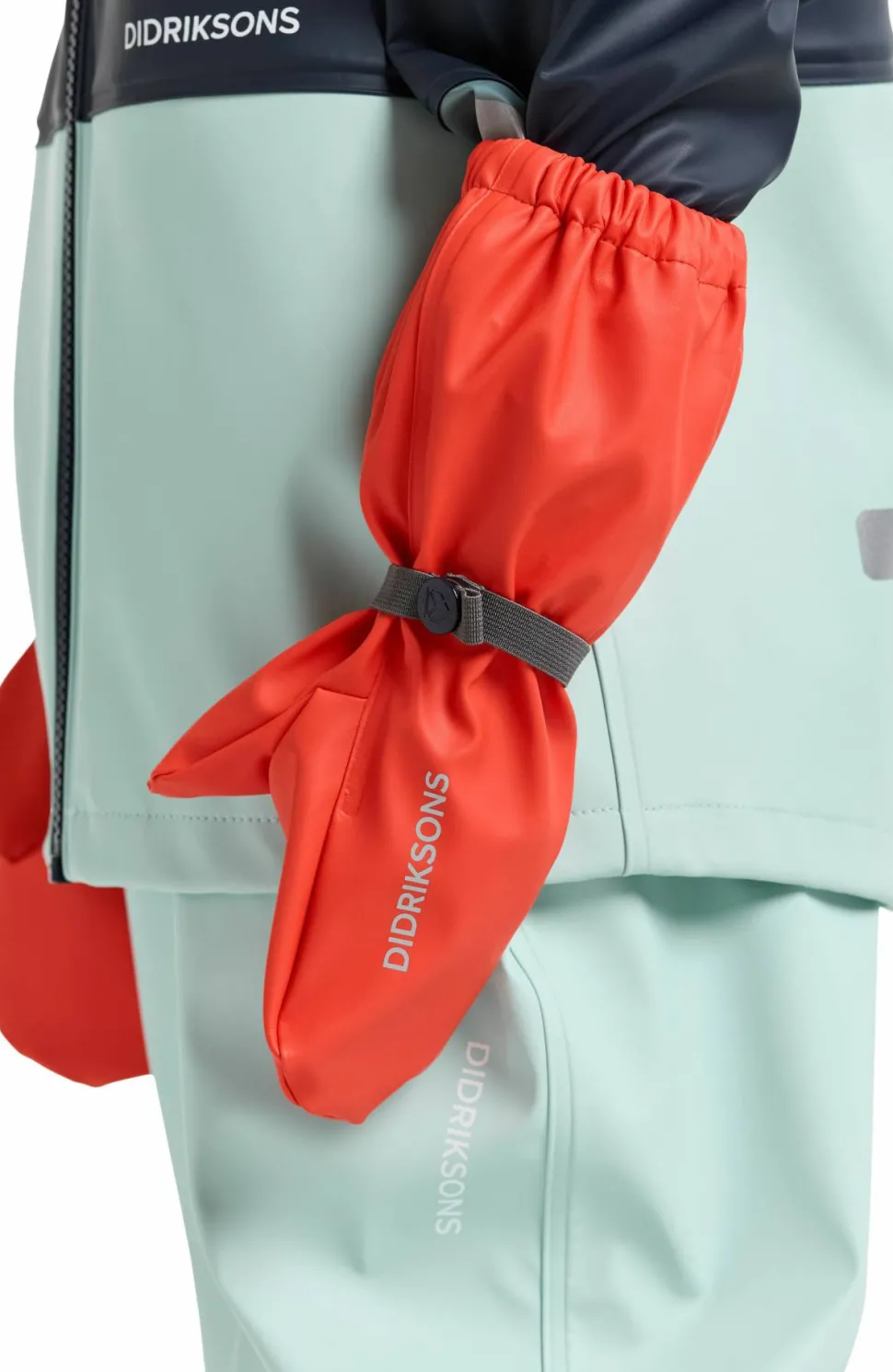 Didriksons Kids' Glove 5 Paprika