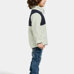 Didriksons Kids' Gosig Half Zip Pale Mint