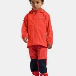 Didriksons Kids' Hallon Jacket Paprika