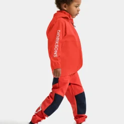 Didriksons Kids' Hallon Jacket Paprika