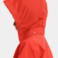Didriksons Kids' Hallon Jacket Paprika