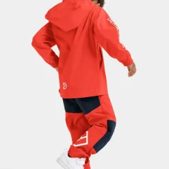 Didriksons Kids' Hallon Jacket Paprika