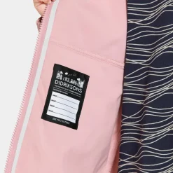 Didriksons Kids' Hallon Jacket Soft Pink